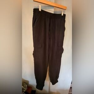 Inc. International Women’s Black Cargo Jogger Pants